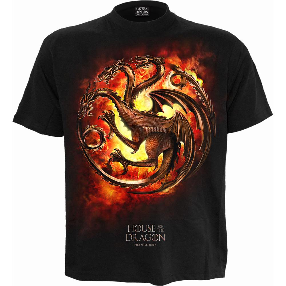 Spiral Spiral House Of The Dragon HOD DRAGON FLAMES Heren T